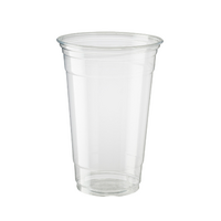 Hikleer Clear Cup 610ml/20oz Sleeve 25Pk