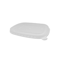 PP Lid for Rectangular Container - Fits 500ml-1000ml 300ctn