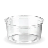 360ml Clear Unbranded BioBowl 50sleeve