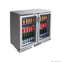 Thermaster Two Door Stainless Steel Bar Cooler SC248SG