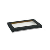 Catering Box Black Medium (Lid) 382x275x30mm