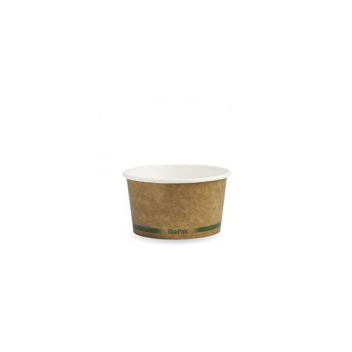 24oz BioBowl Kraft 25 Sleeve