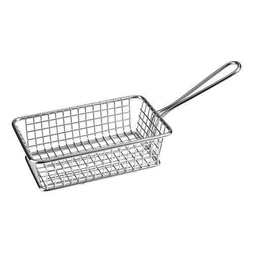 Athena Rectangle Stainless Serving Basket 240x114x120