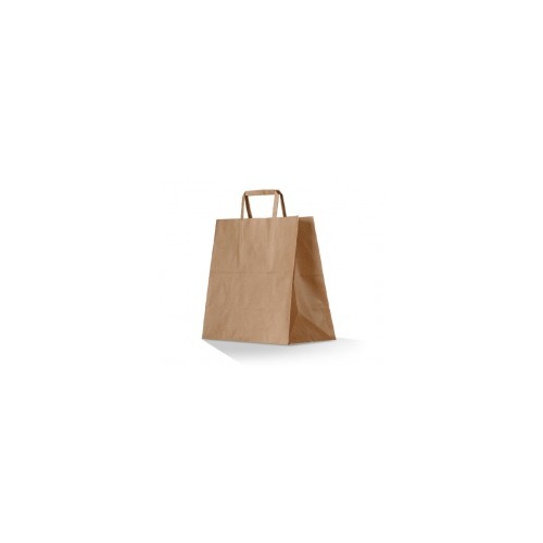 Brown Kraft bag with handle - Medium 200ctn