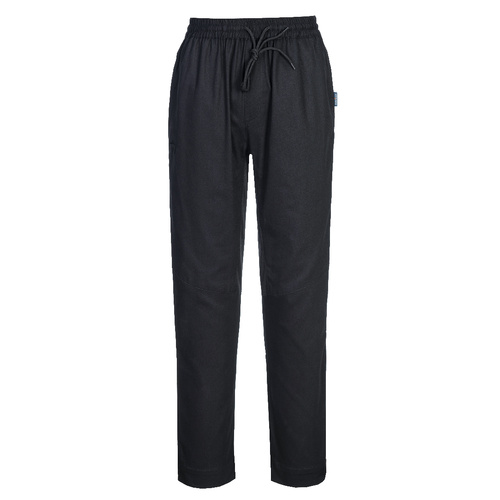 Chefs Cotton Pants - Black Small