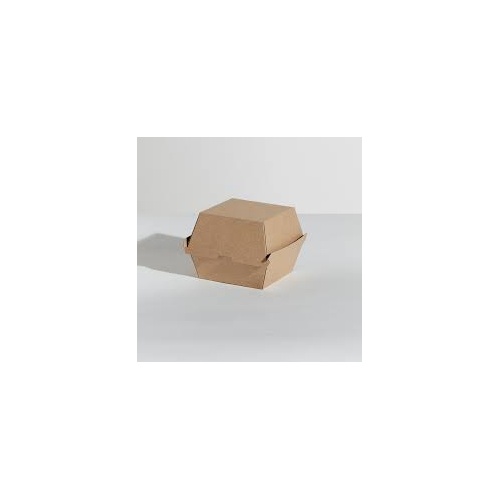 High Burger Box/Brown Corrugated 75 Sleeve