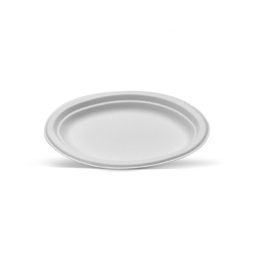 Sugarcane Oval Plate Large 251x318mm (50Pk)