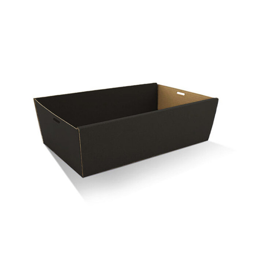 Catering Box Black Medium (Base) 382x275x80mm