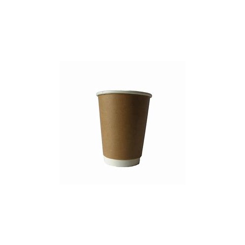 16oz Double Wall Brown Coffee Cup Sleeve 50pk